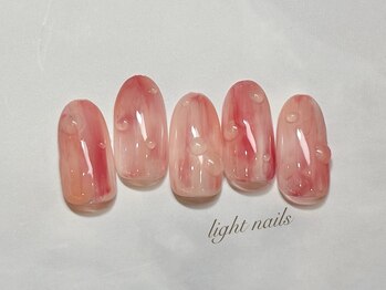ライトネイルズ センリ(Light nails SENRI)/マーブルネイル