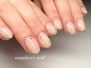 シンプルネイル/ミラーライン