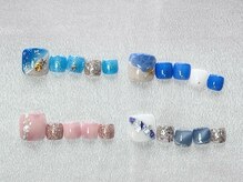 マイクローゼット バイ ネイルスタジオ(mycloset by nailstudio)/7月newデザイン♪【フット】