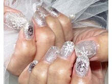 ジェー エス シー ネイル(J.S.C.nail)/雪の結晶/薔薇/シール/冬