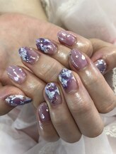 ネイルサロン パピリオ(Nail Salon papilio)/お花ネイル♪