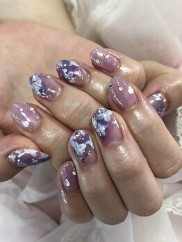 ネイルサロン パピリオ(Nail Salon papilio)/お花ネイル♪