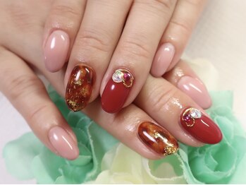 アンドシュシュネイル(&CHOU CHOU nail)/お客様ネイル