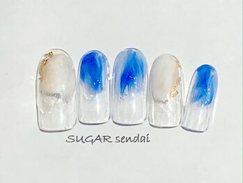 シュガーセンダイ(SUGAR sendai)/夏感＊ニュアンス☆定額7700円