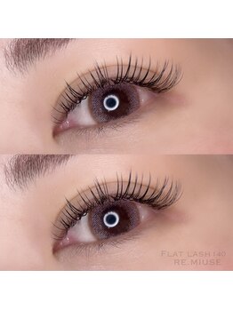 リミューズ(RE.MIUSE)/LEDフラットラッシュ140本