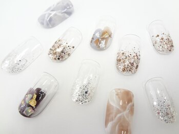 ネイルサロン クイール 小山店(NAIL SALON QUILL)/人気☆大理石ネイル