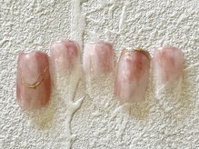 エムドットネイル 池袋(m.nail)/シアーレッドニュアンス