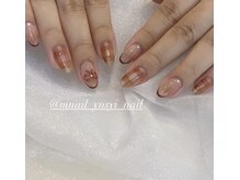 エムネイル(Ｍ)/秋のワンホンネイル！