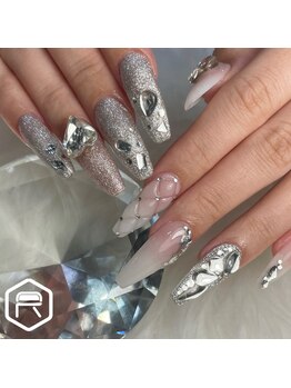 レディスペネイル ノウラ 名駅店(Redispe nail NouRa)/チグハグネイル