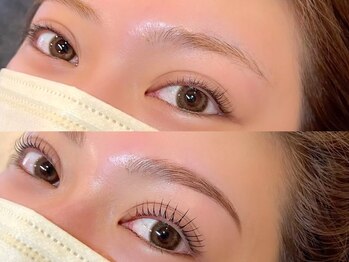 ロレインブロウ 西葛西店/まつ毛パーマ＋眉毛Wax