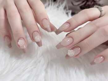 ビジューネイル(bijou nail)/2月定額デザイン