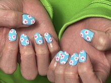 てめえの爪可愛くしてえの雰囲気（ポップでカラフルな個性派ネイルはお任せ◎）