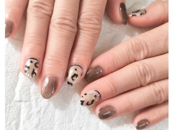 ラウ(Lau)/レオパードデザイン¥7700