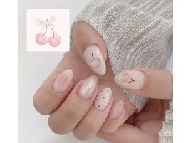 さくらんぼネイル