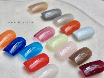 マリーネイルズ 表参道店(MARIE NAILS)の写真/★HANDワンカラーご新規¥4400！JNA1級以上と認定講師在籍！当日予約OK/持ち込みアートも大歓迎♪１week保証