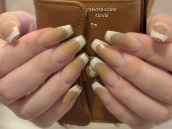 フォーユーネイル(4U nail)の写真/【サンダルの季節目前】足元から気分UP♪美フォルムにこだわったトレンド感満載の大人可愛いフットネイル