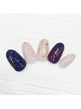 ネイルドイット(Nailed it!)/ニュアンスマーブルネイル
