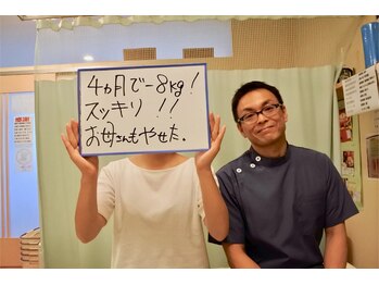 杉本接骨鍼灸院/61.9kg→？kg　41歳　159cm