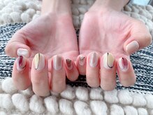 モルフォネイル(Morpho nail)/#新宿西口#ニュアンスネイル