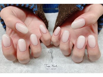 テセネイル(Tese Nail)/シアーホワイトワンカラー