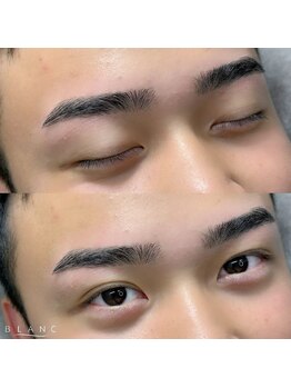 ブラン 磐田店(Blanc)/メンズ眉毛