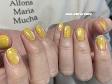 ネイルドットスタジオ 堺筋本町(NAIL DOT STUDIO)/ミモザカラーマグネット