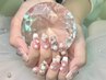 【自爪フィルイン無料】9時～16時まで人気No.2  アート・つけ放題　￥9980