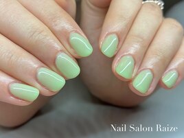 ワンカラーネイル/グリーン