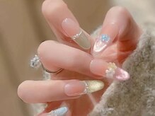 ラメール(La mer)/秋冬ネイル　エレガントデザイン