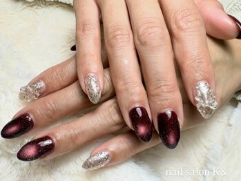 ケーアンド(K&)の写真/お子様連れOK◎ママに嬉しいプライベートサロンがOPEN！柔和なスキンカラーで時と場所を選ばない指先に☆