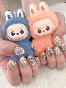 キャラクターネイル