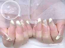 Nail salon Blue iris【ブルーアイリス】長さだし/持ち込み/フィルイン/ワンホンの雰囲気（【持ち込み大歓迎】カラー調合×長さだしでこだわり再現性抜群★）