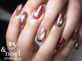 ボルドーフレンチ ハートドット