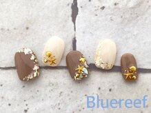 ネイルアンドまつげエクステ ブルーリーフ 四谷三丁目店(Blue Reef)/大人サマーシェルネイル