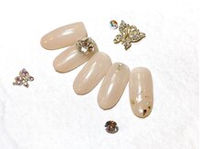 ネイルグラマラス 西新井店/《パラジェル》上品　シンプル