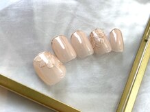 アメリアンドカシェット(Amelie&Cachette)/ウェディングネイル：maika