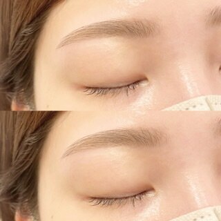 ◆眉カラー&WAX間引きあり【クレンジング&メイク付き】◆