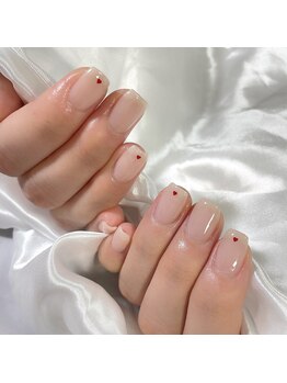 ちびハートネイル♪