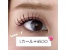 【※本数のメニューをご選択ください】オプション☆Lカールに変更＋¥500