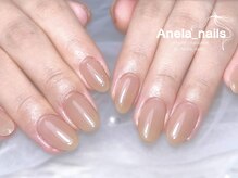 アネラ ネイルズ(Anela_nails)/うる艶ワンカラー