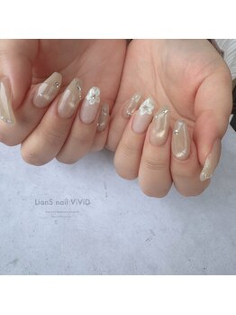 リアンスネイル ヴィヴィッド 岡山店(LianS nail ViViD)/ナチュラル