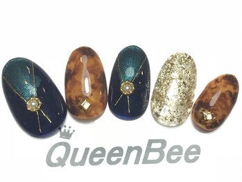 クインビー(Queen Bee)/定額サンプルジェルネイル