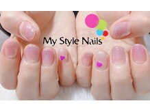 マイ スタイル ネイルズ(My Style Nails)/ラメグラデーションジェル