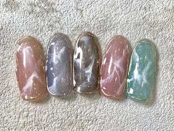 レイネイル 岐阜茜部店(RAY NAIL)/カラフルニュアンス