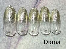ディアナ ひたちなか高場店(DIANA)/定額ネイル　6600円　B-92