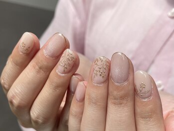 アメリアンドカシェット(Amelie&Cachette)/ブライダルネイル:maika