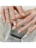 新規オフ無料★爪を削らないパラジェル☆ニュアンスシンプル定額コース¥9130