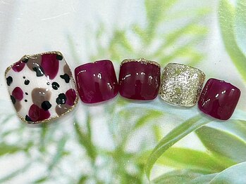 ティーエヌ 大船店/フット定額ネイル☆7700円