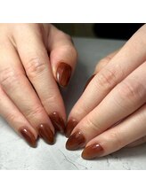 シービューティー(C BEAUTY)/秋色ワンカラー/ブラウンネイル