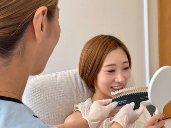 ミノリ(MINORI)の写真/第一印象は口元から＊気になる歯の黄ばみ/口腔ケアは歯科提携の当サロンにお任せ◎輝く白い歯へ◎